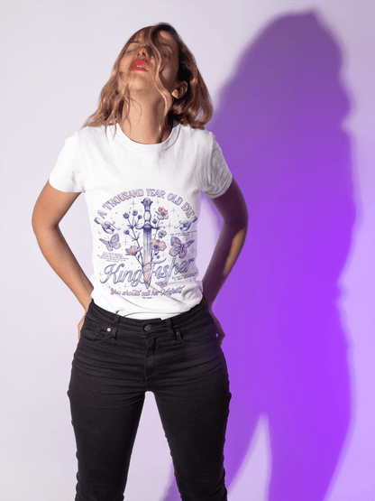 Kingfisher Fantasy Tee - Premium Callie Hart Merchandise & Romantasy Fashion - Starry Skies Austin