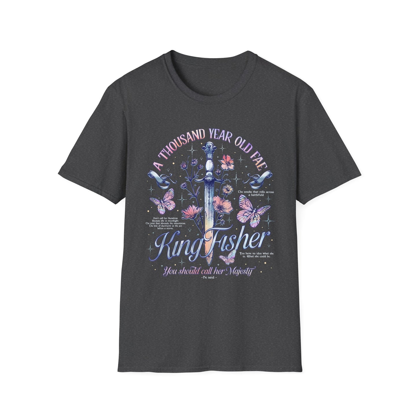 Kingfisher Fantasy Tee – Premium Callie Hart Merchandise & Romantasy Fashion - Starry Skies Austin