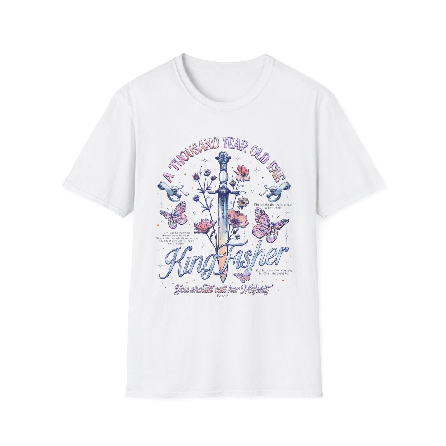 Kingfisher Fantasy Tee – Premium Callie Hart Merchandise & Romantasy Fashion - Starry Skies Austin