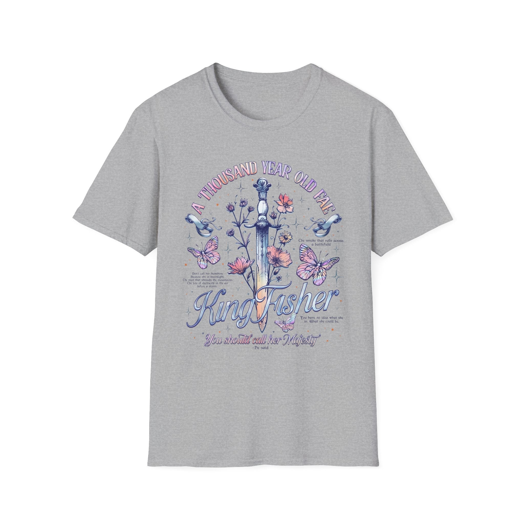 Kingfisher Fantasy Tee – Premium Callie Hart Merchandise & Romantasy Fashion - Starry Skies Austin
