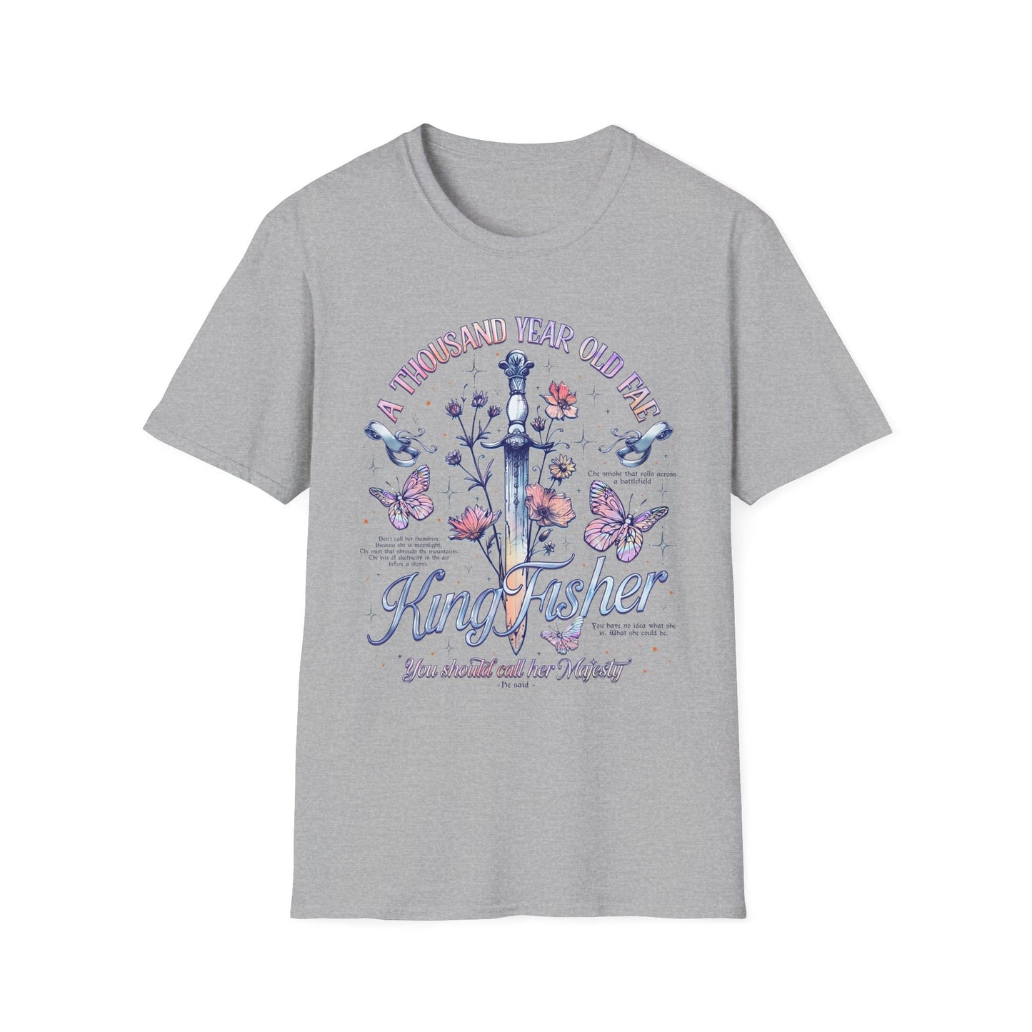 Kingfisher Fantasy Tee – Premium Callie Hart Merchandise & Romantasy Fashion - Starry Skies Austin