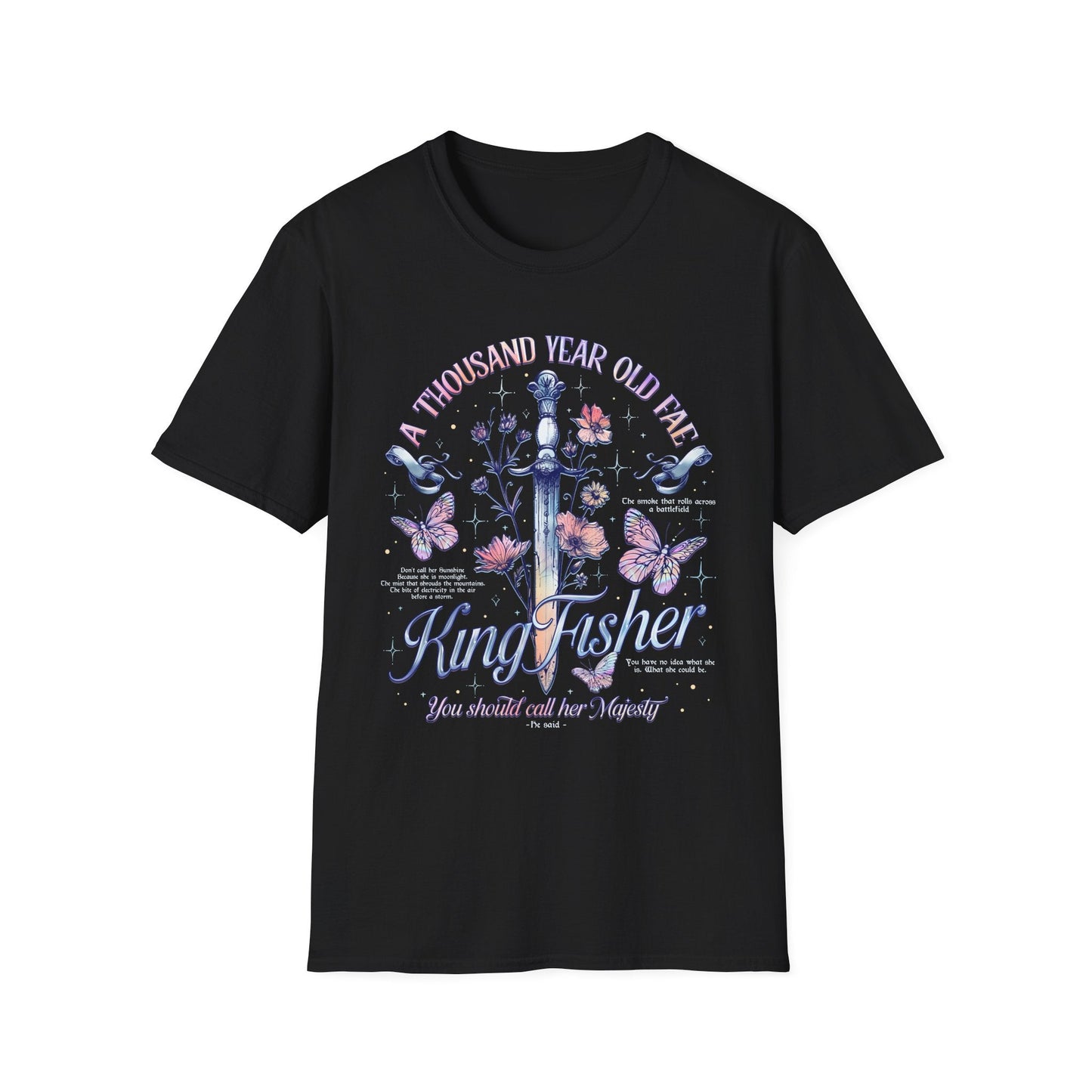 Kingfisher Fantasy Tee – Premium Callie Hart Merchandise & Romantasy Fashion - Starry Skies Austin