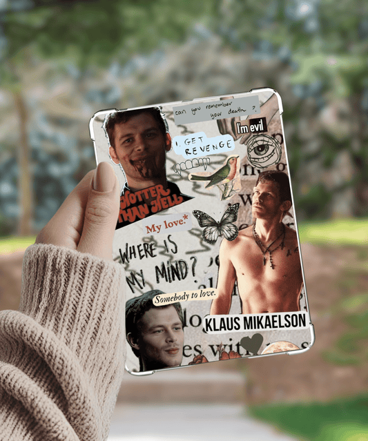 Klaus Inspired Collage Kindle Paperwhite Insert - Starry Skies Austin