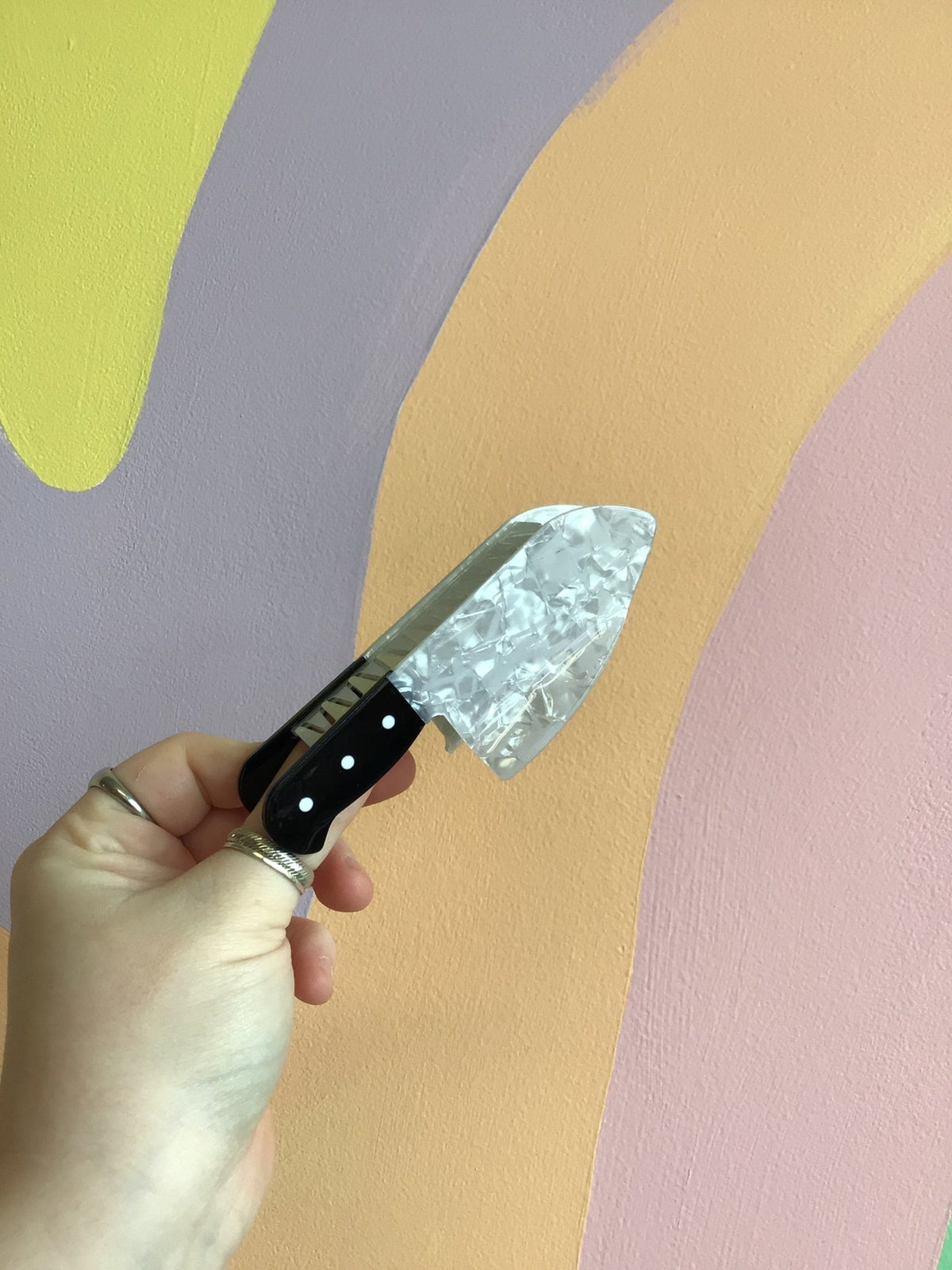 Knife Hair Claw - Starry Skies Austin
