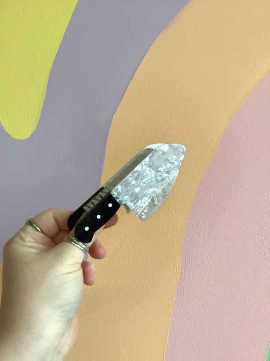 Knife Hair Claw - Starry Skies Austin