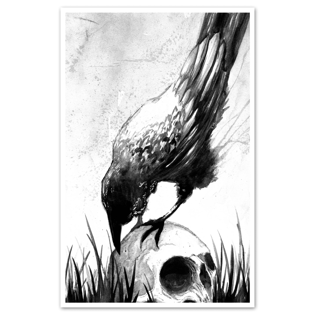 Knocking on Death's Door Print - Starry Skies Austin