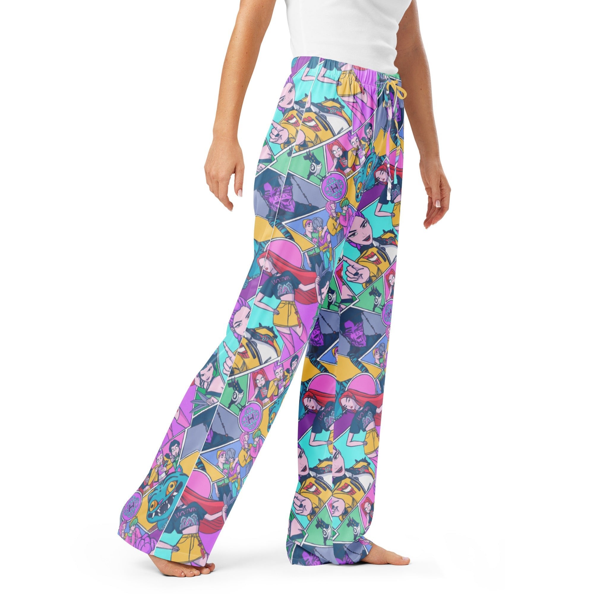 Kpop Demon Hunters women’s pajama pants - Starry Skies Austin