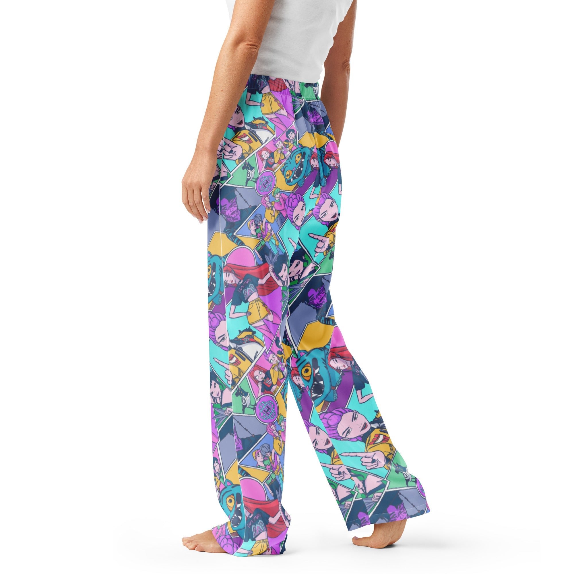 Kpop Demon Hunters women’s pajama pants - Starry Skies Austin