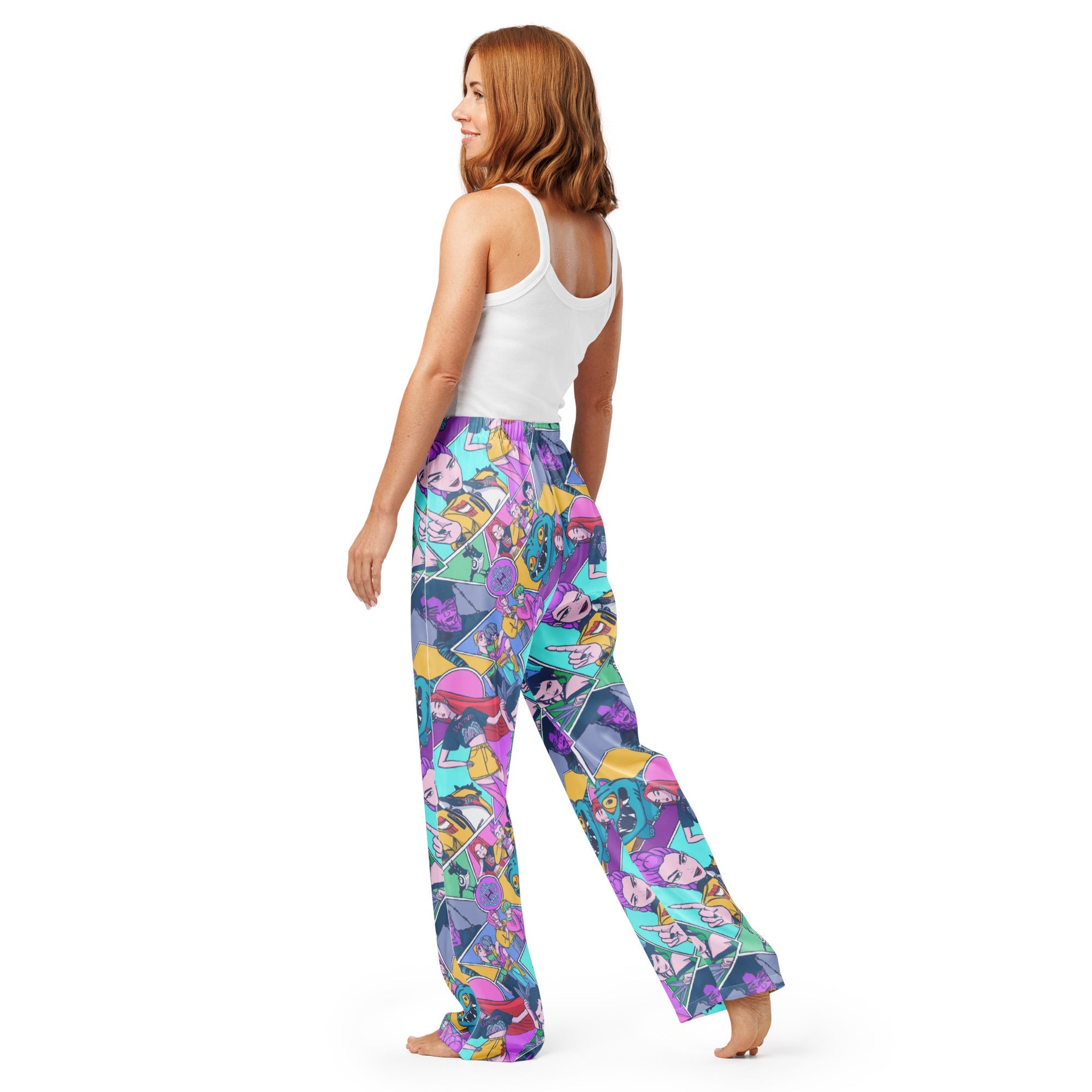 Kpop Demon Hunters women’s pajama pants - Starry Skies Austin