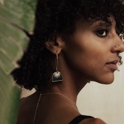 Kristen Earrings - Starry Skies Austin