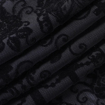 Lace High Waist Flare Pants - Starry Skies Austin