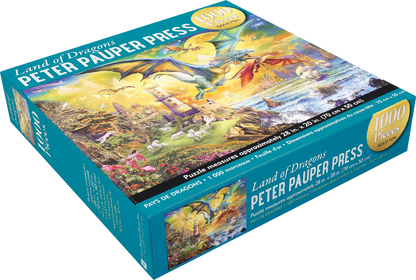 Land of Dragons 1000-Piece Jigsaw Puzzle - Starry Skies Austin