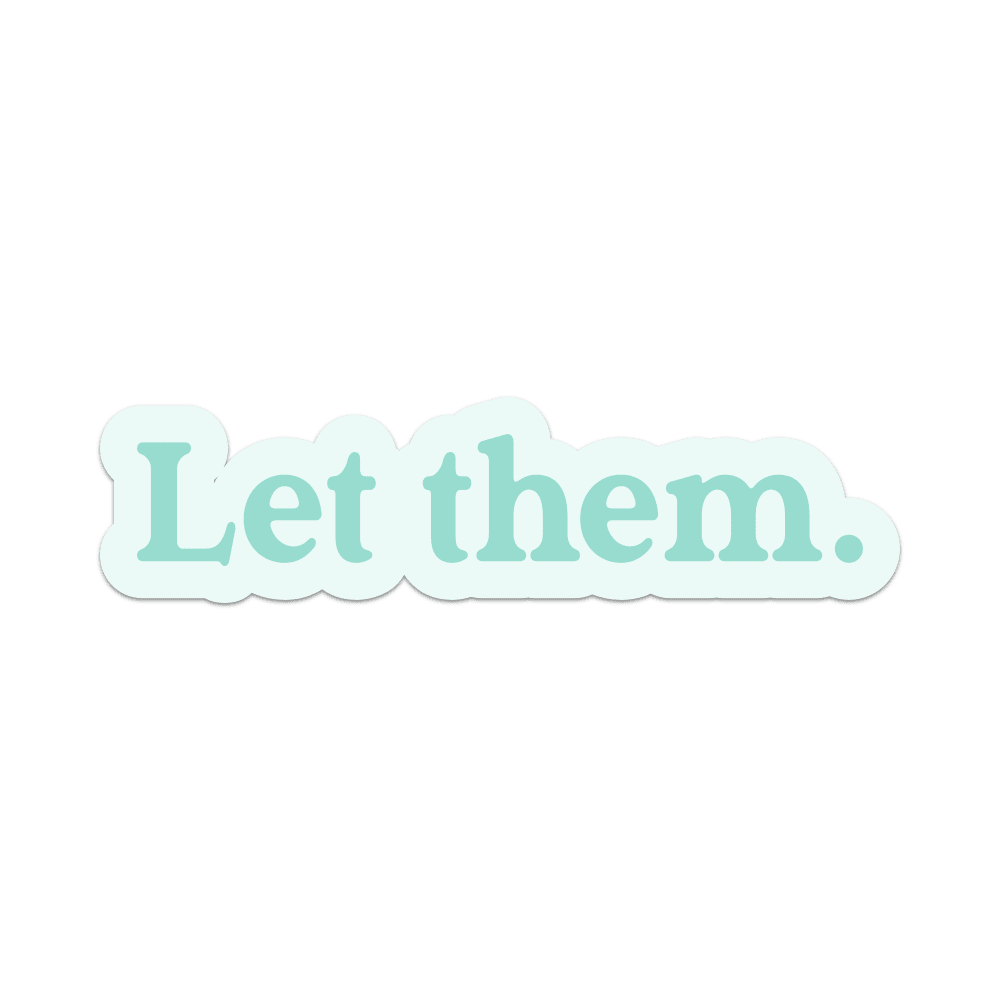 Let Them Vinyl Sticker - Starry Skies Austin