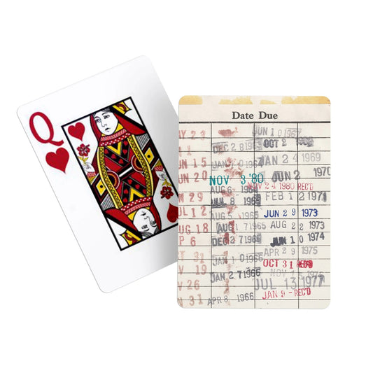 Library Book Card Deck, Literary Deck of Playing Cards, Poker Cards for Readers, Book Club Gift Ideas - Starry Skies Austin