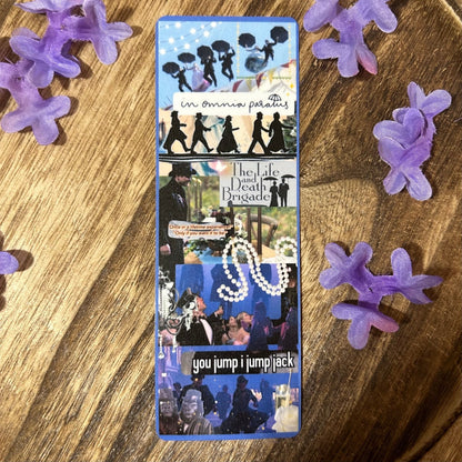 Life and Death Brigade Collage Bookmark - Starry Skies Austin