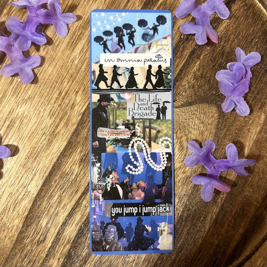 Life and Death Brigade Collage Bookmark - Starry Skies Austin