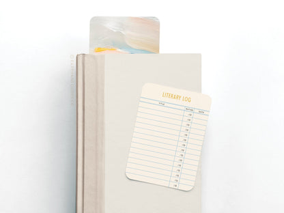 Literary Log Book Review Card Set - Starry Skies Austin