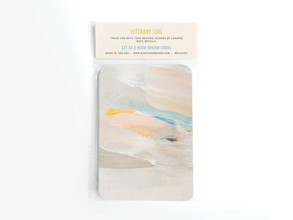Literary Log Book Review Card Set - Starry Skies Austin