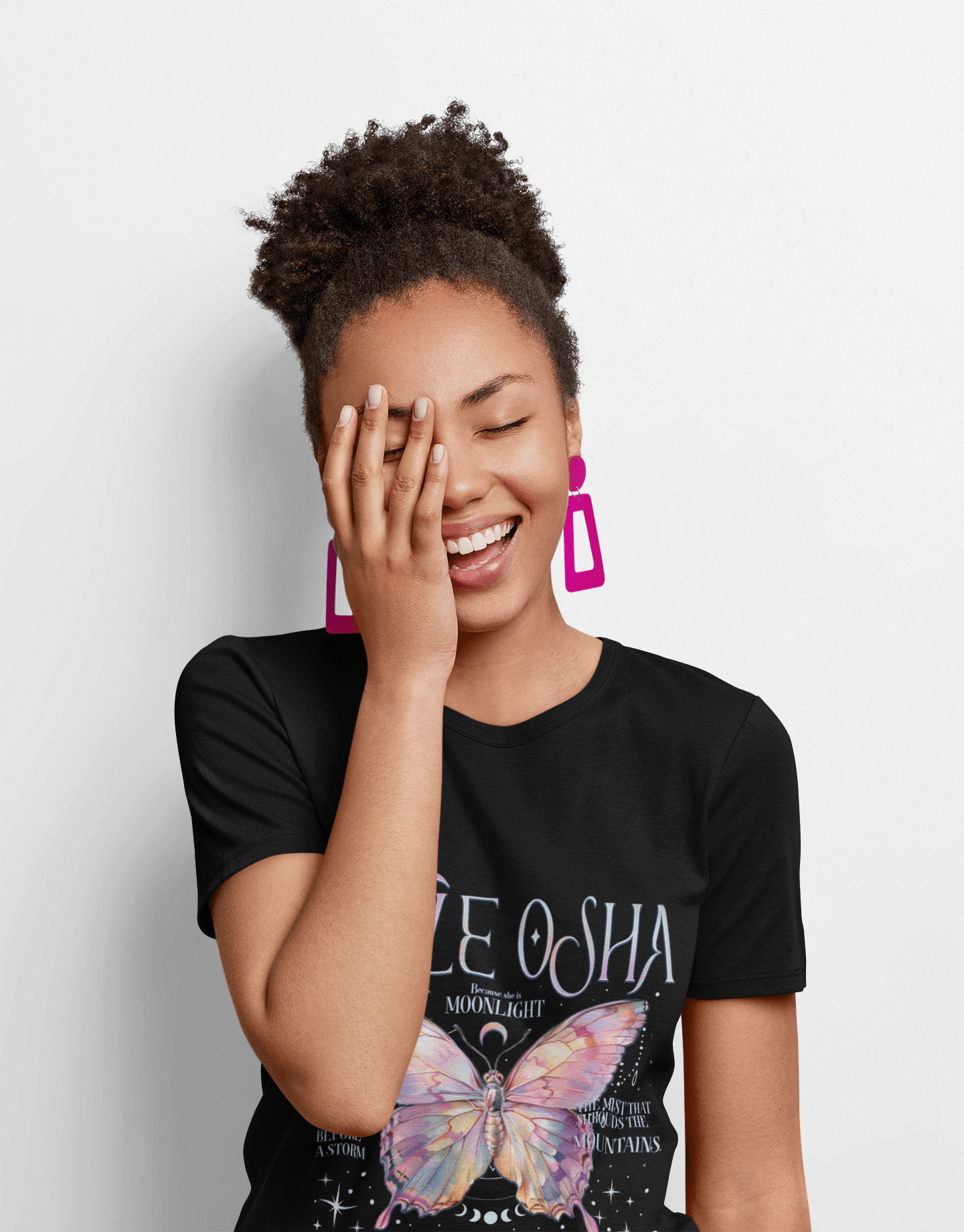 Little Osha Butterfly Softstyle Tee - Starry Skies Austin