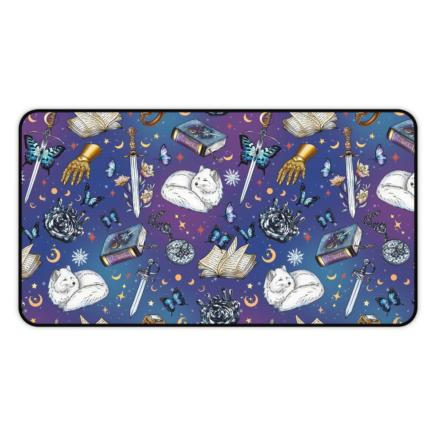 Little Osha Kingfishr Desk Mat - Starry Skies Austin