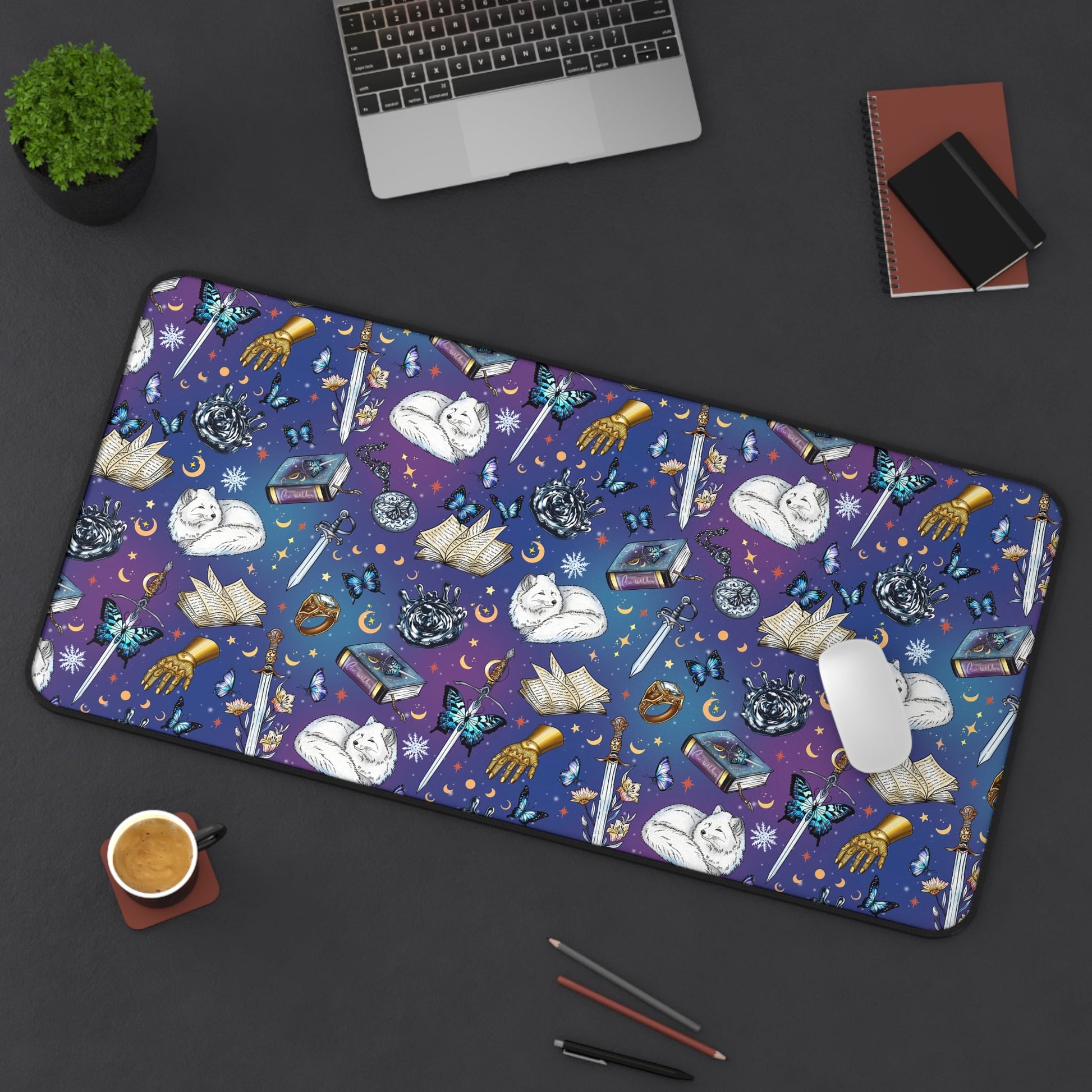 Little Osha Kingfishr Desk Mat - Starry Skies Austin