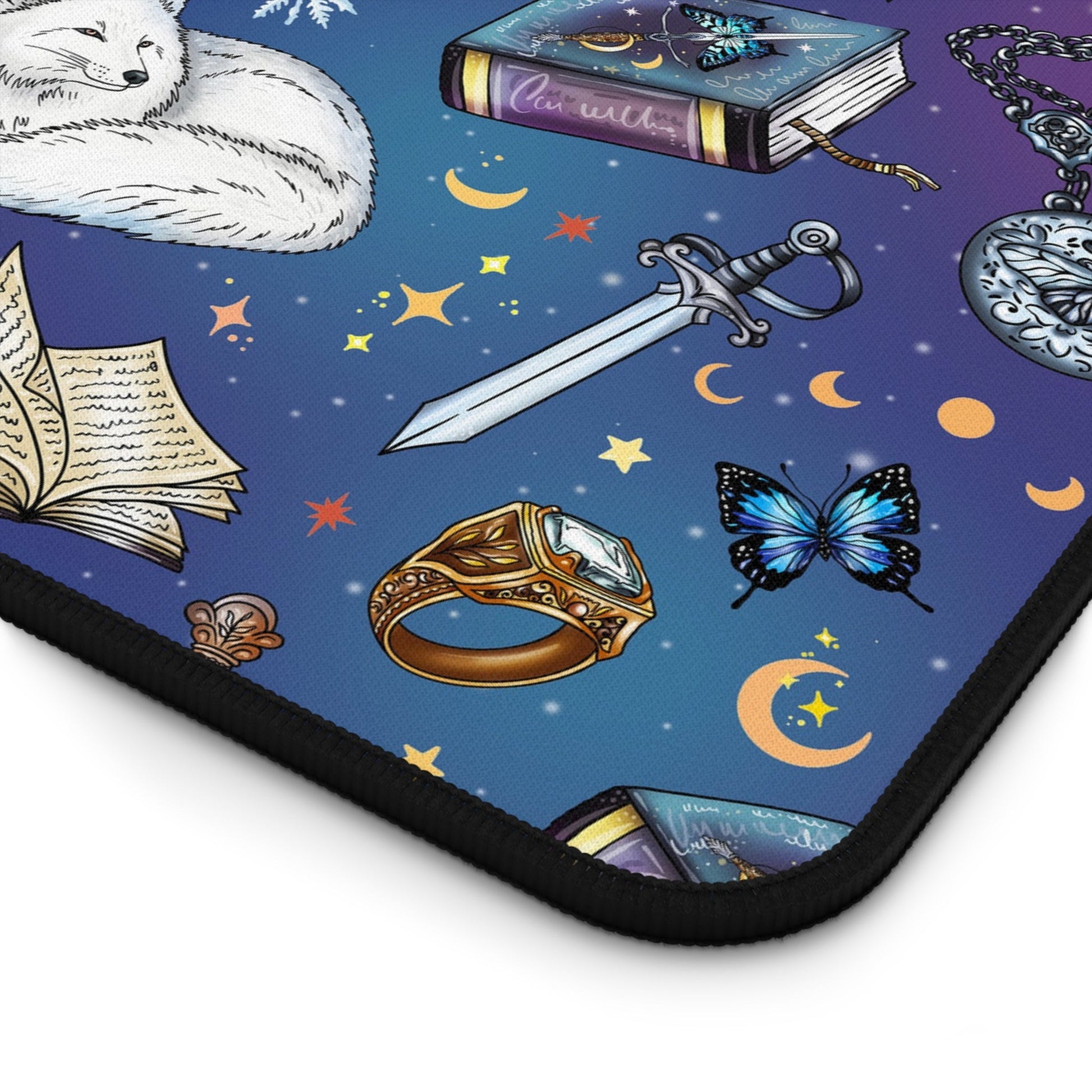 Little Osha Kingfishr Desk Mat - Starry Skies Austin