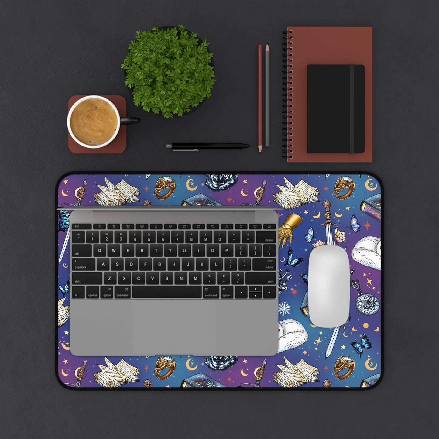 Little Osha Kingfishr Desk Mat - Starry Skies Austin