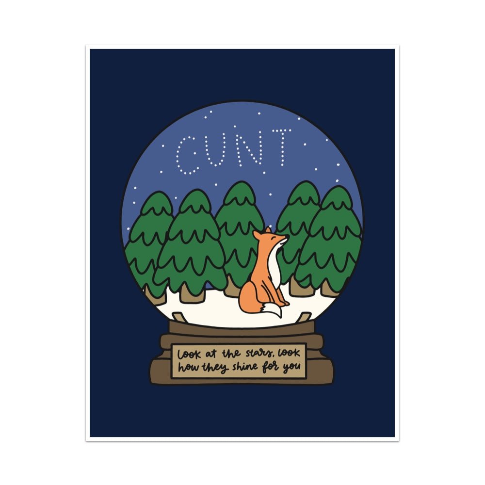 Look At The Stars Unframed Art Print - Starry Skies Austin