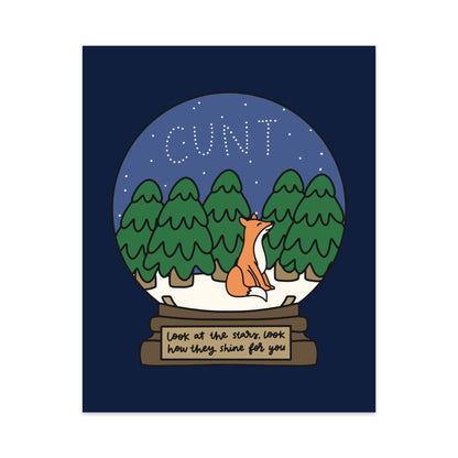 Look At The Stars Unframed Art Print - Starry Skies Austin