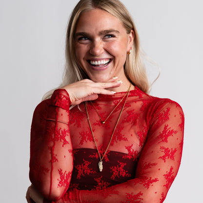 Love You To Pieces Necklace - Starry Skies Austin