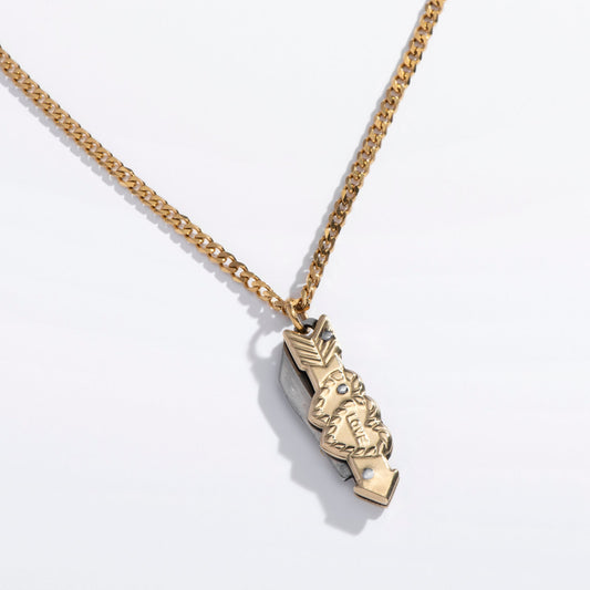 Love You To Pieces Necklace - Starry Skies Austin