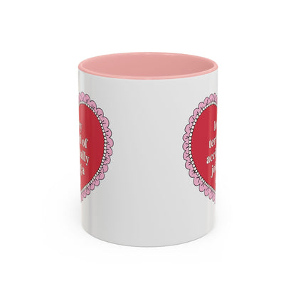 Lowkey Terrified of Accidentally Joining a Cult Coffee Mug - Starry Skies Austin