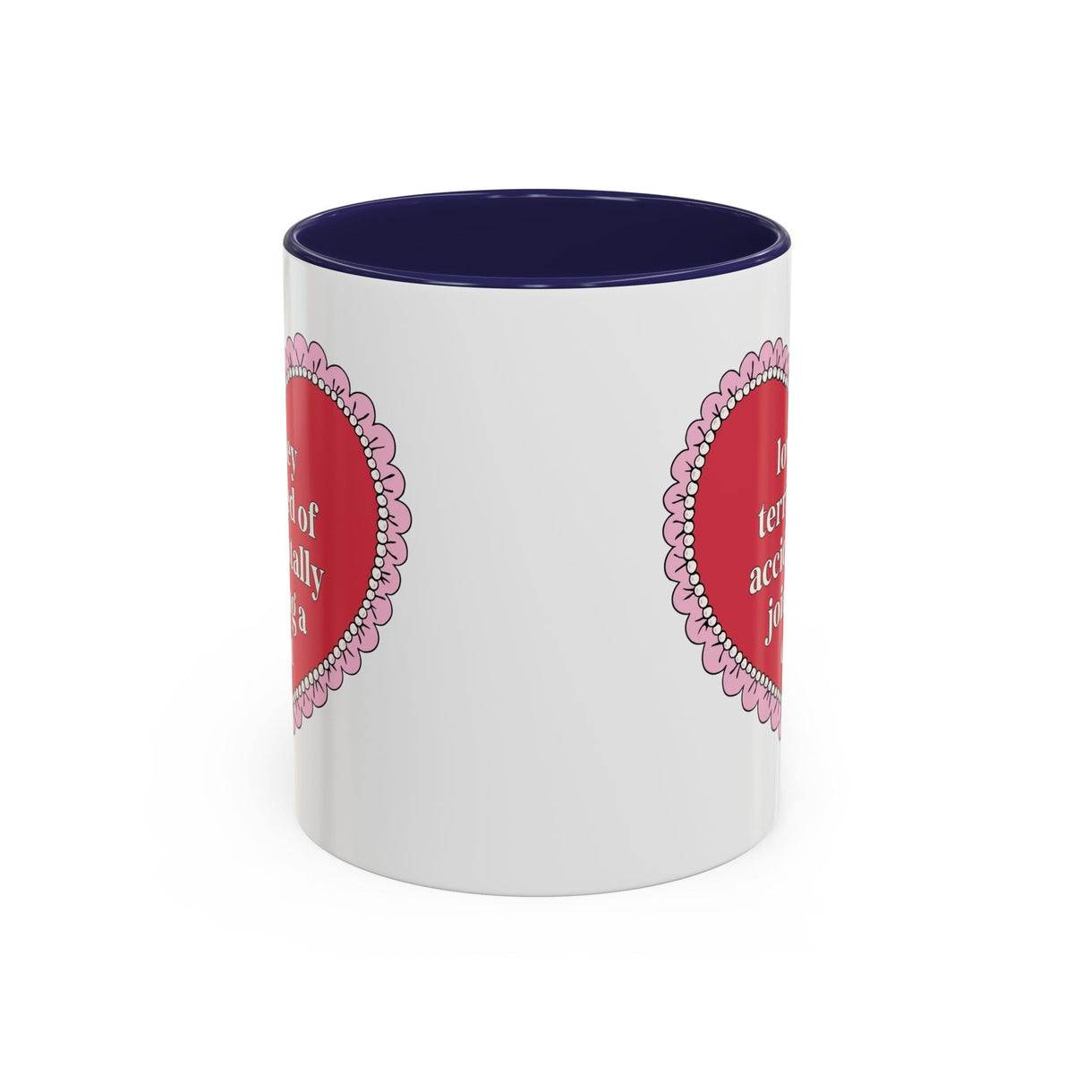 Lowkey Terrified of Accidentally Joining a Cult Coffee Mug - Starry Skies Austin