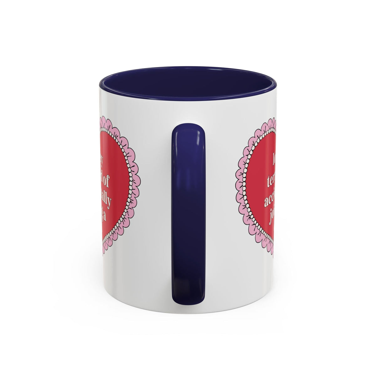 Lowkey Terrified of Accidentally Joining a Cult Coffee Mug - Starry Skies Austin