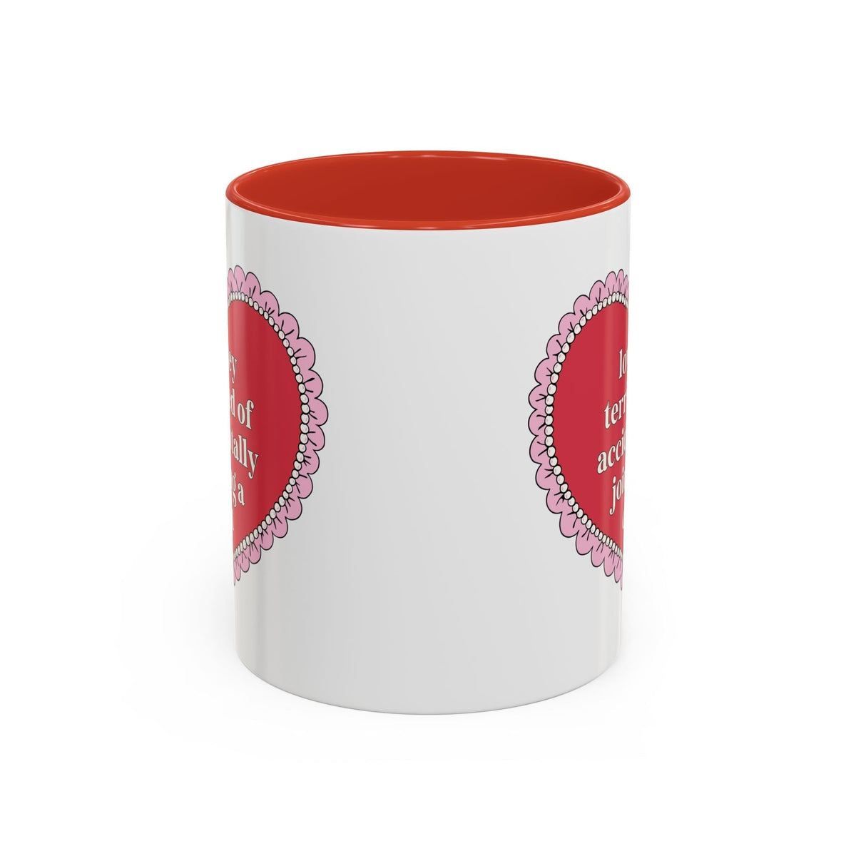 Lowkey Terrified of Accidentally Joining a Cult Coffee Mug - Starry Skies Austin