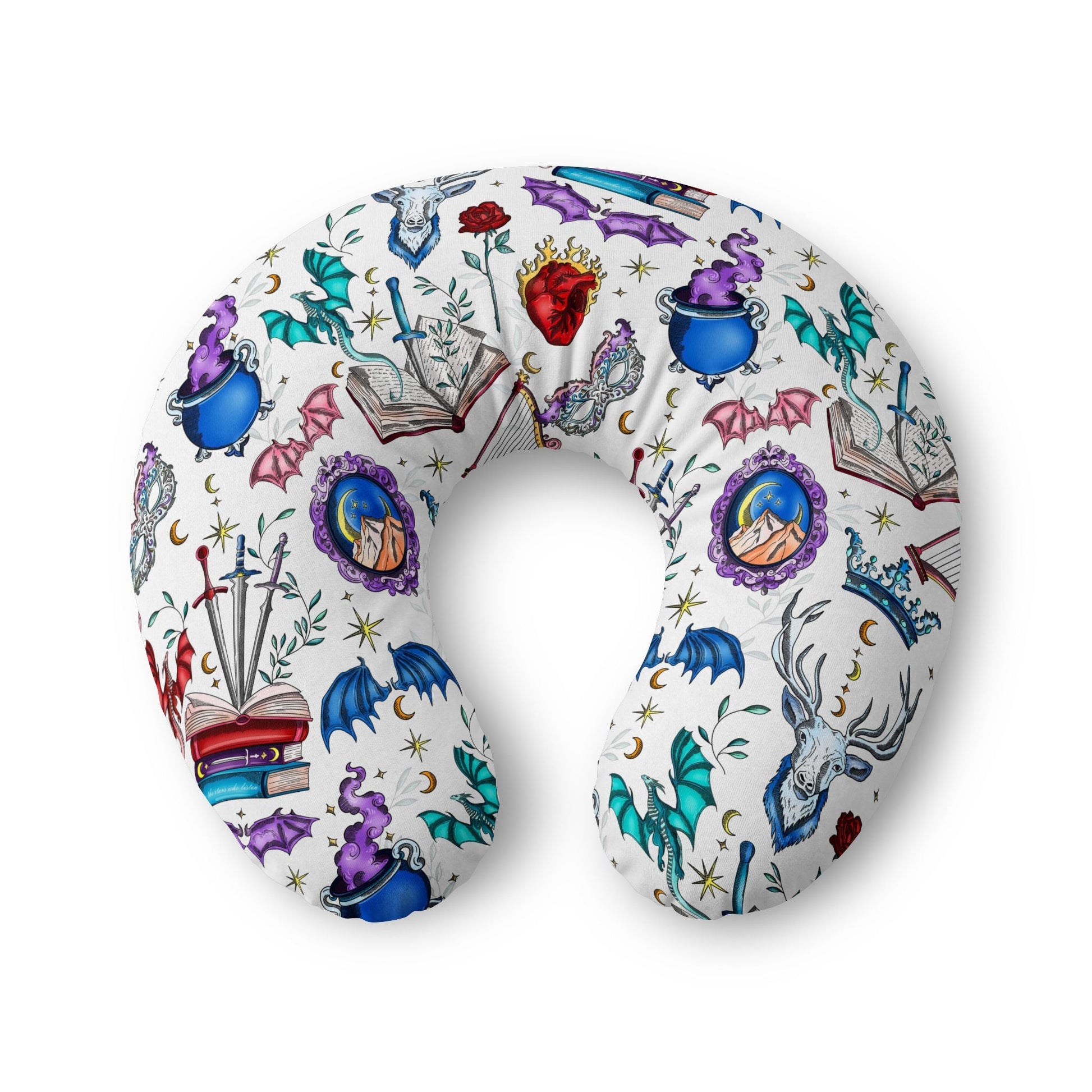 Maas-verse Baby Nursing Pillow Cover - Starry Skies Austin