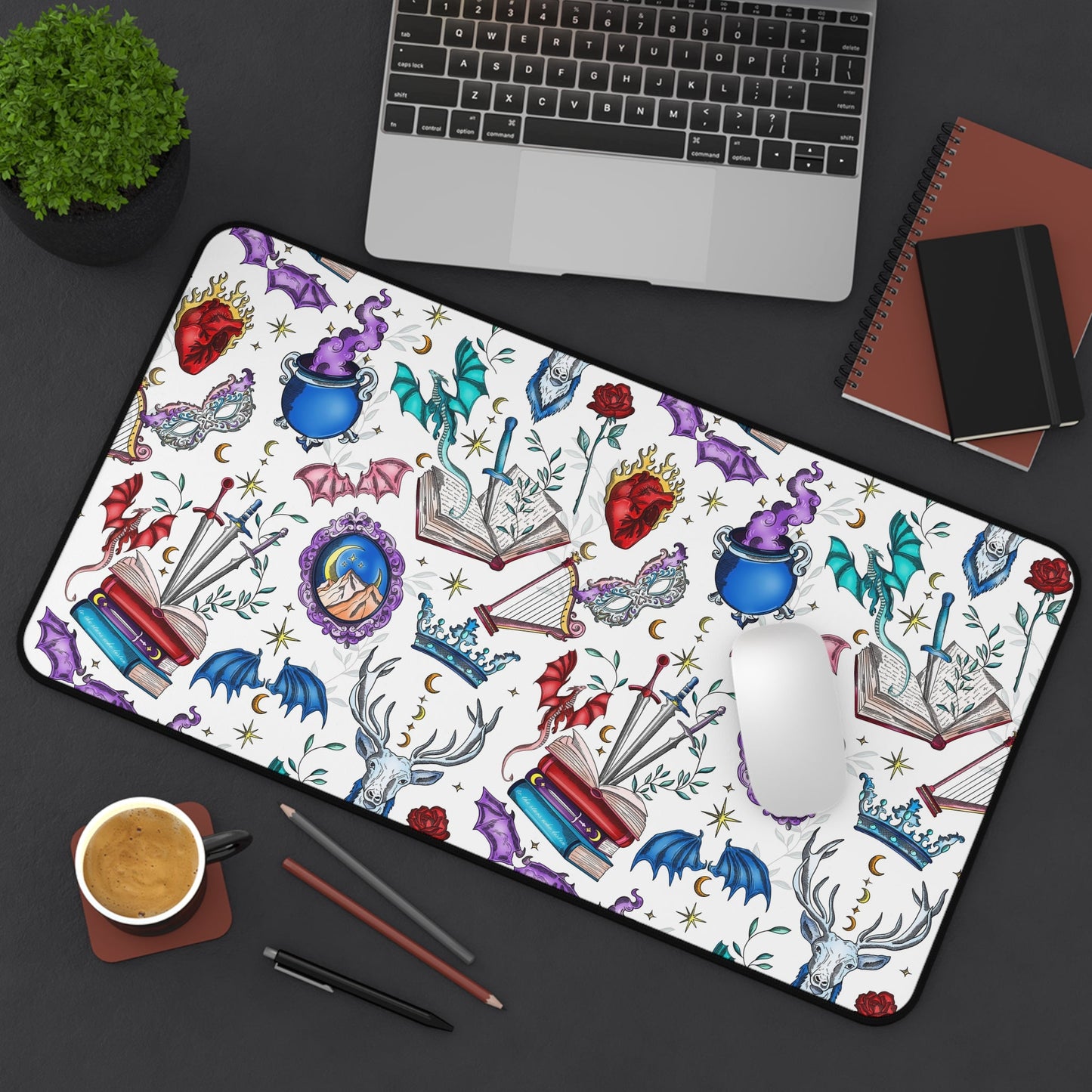 Maas-Verse Inspired Desk Mat - Starry Skies Austin