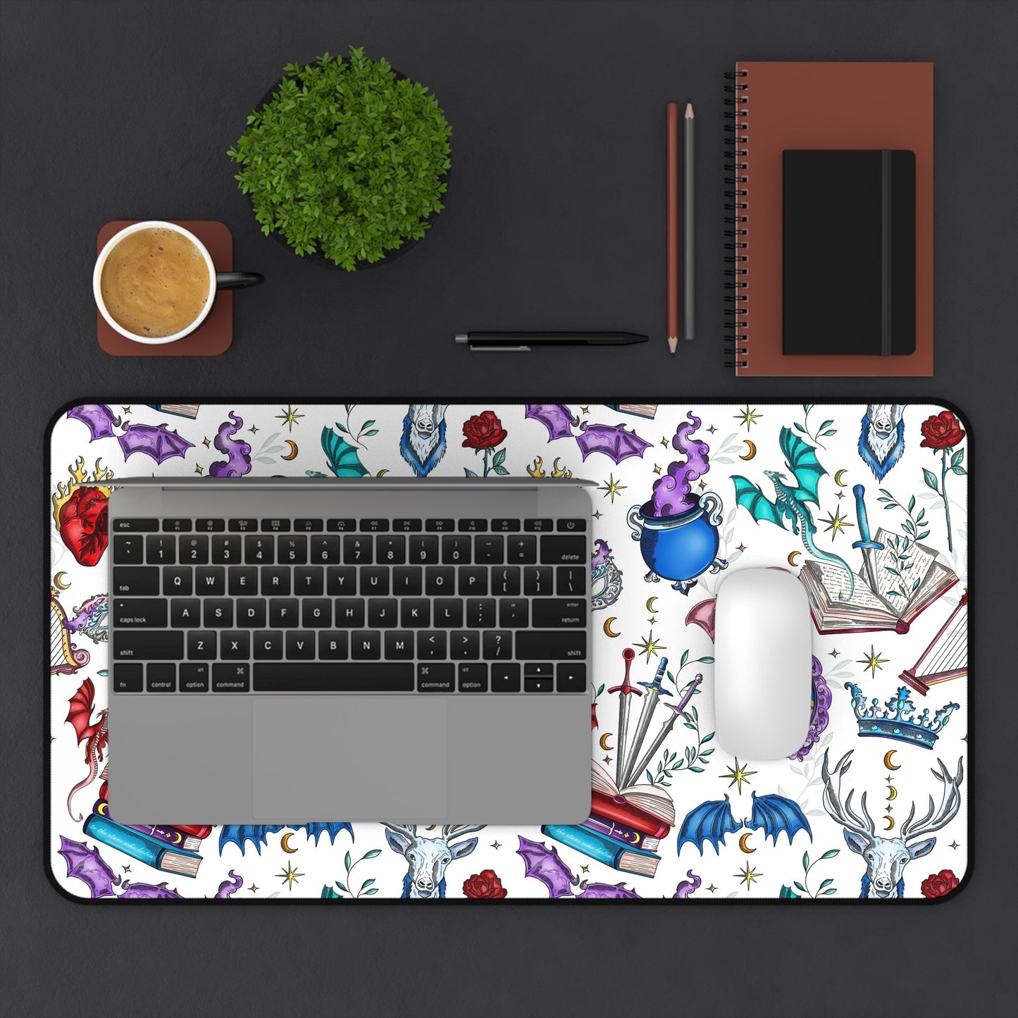 Maas-Verse Inspired Desk Mat - Starry Skies Austin