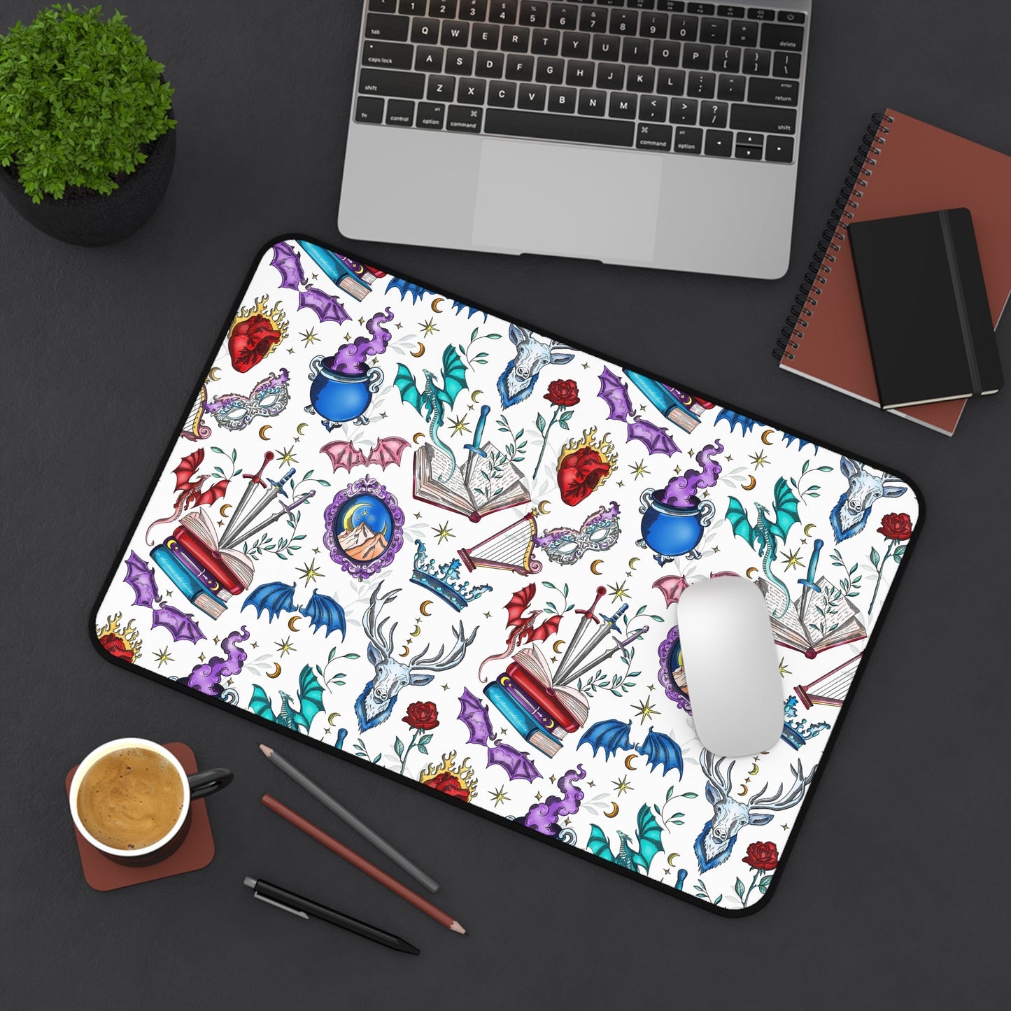 Maas-Verse Inspired Desk Mat - Starry Skies Austin