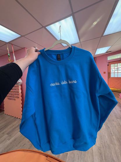 Mahjong Embroidered Top - Starry Skies Austin