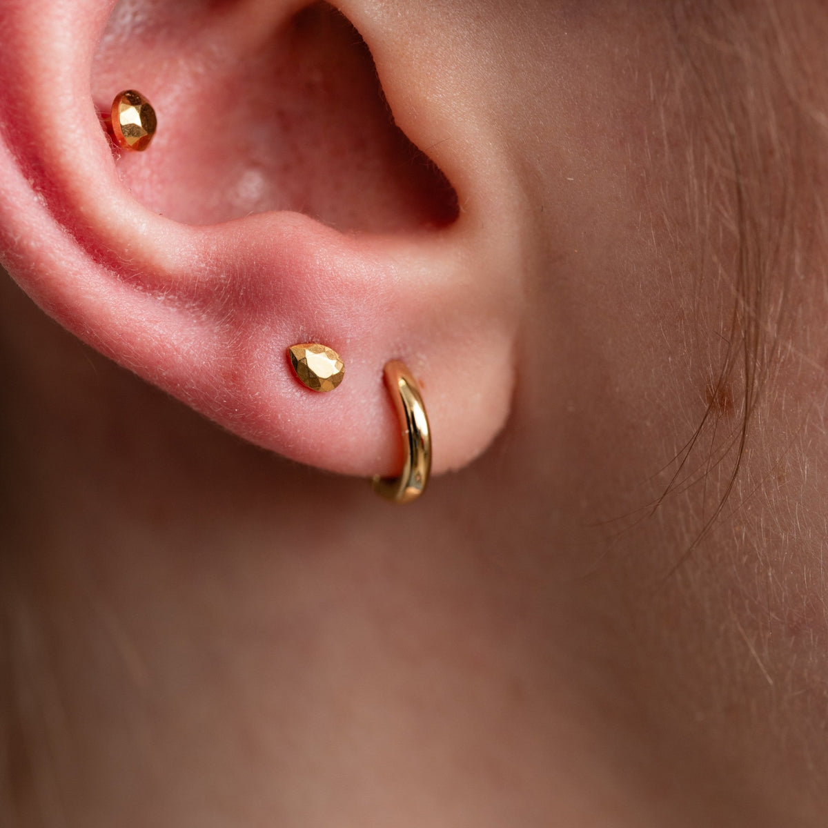 Margot Huggie Hoops - Starry Skies Austin