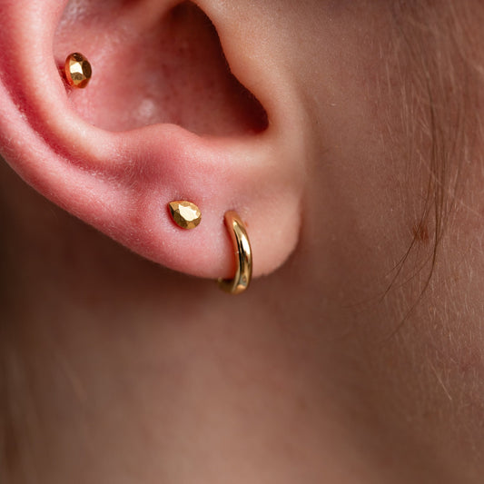 Margot Huggie Hoops - Starry Skies Austin