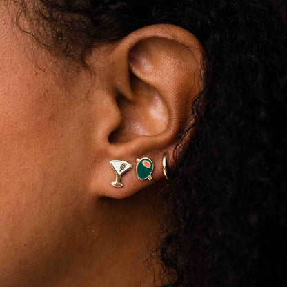 Martini Studs - Starry Skies Austin