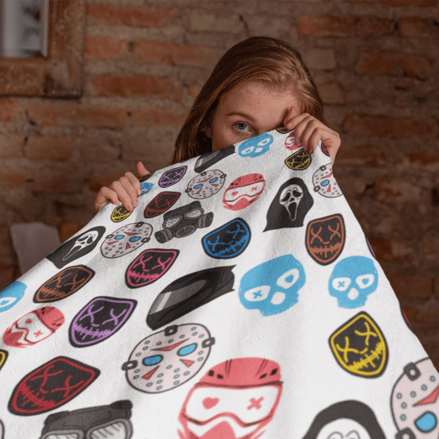 Masked Men Cozy Blanket - Starry Skies Austin