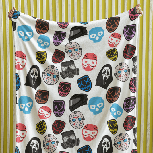 Masked Men Cozy Blanket - Starry Skies Austin