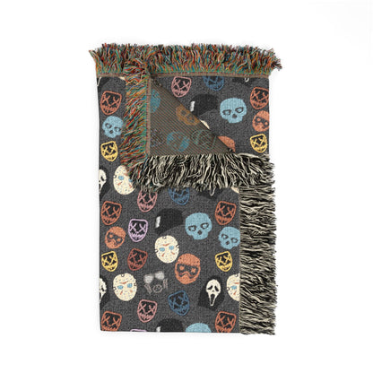 Masked Men Woven Blanket - Starry Skies Austin