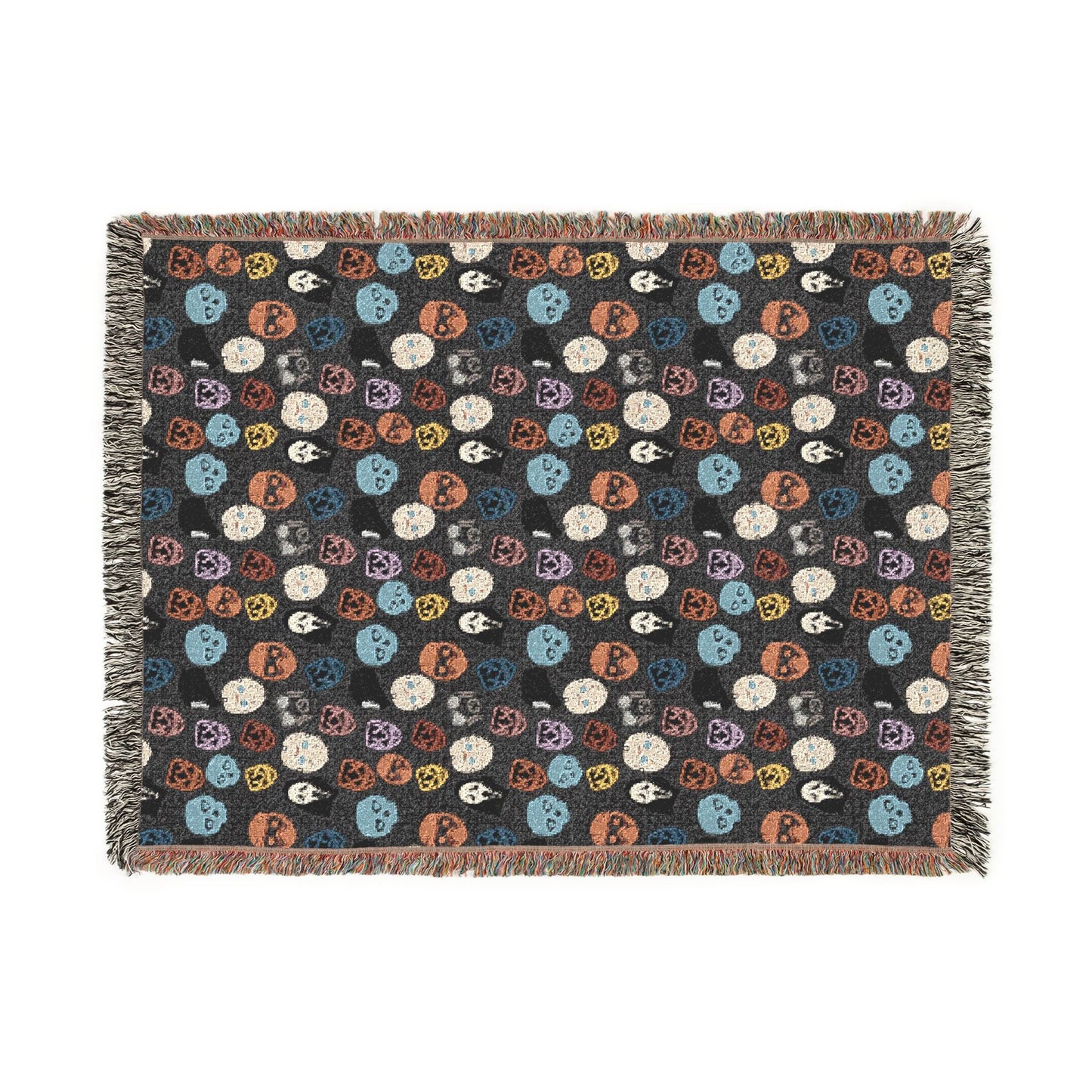 Masked Men Woven Blanket - Starry Skies Austin