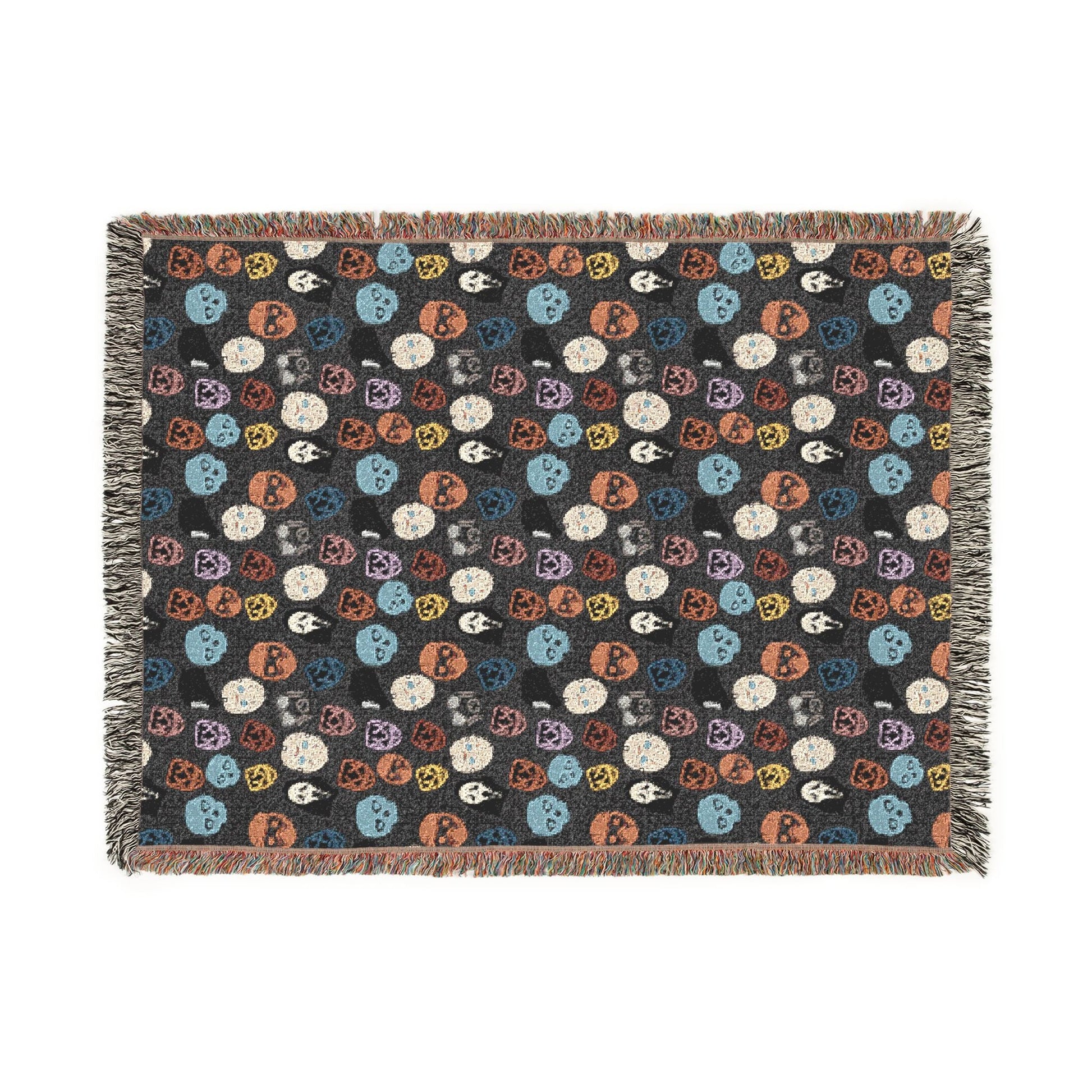 Masked Men Woven Blanket - Starry Skies Austin