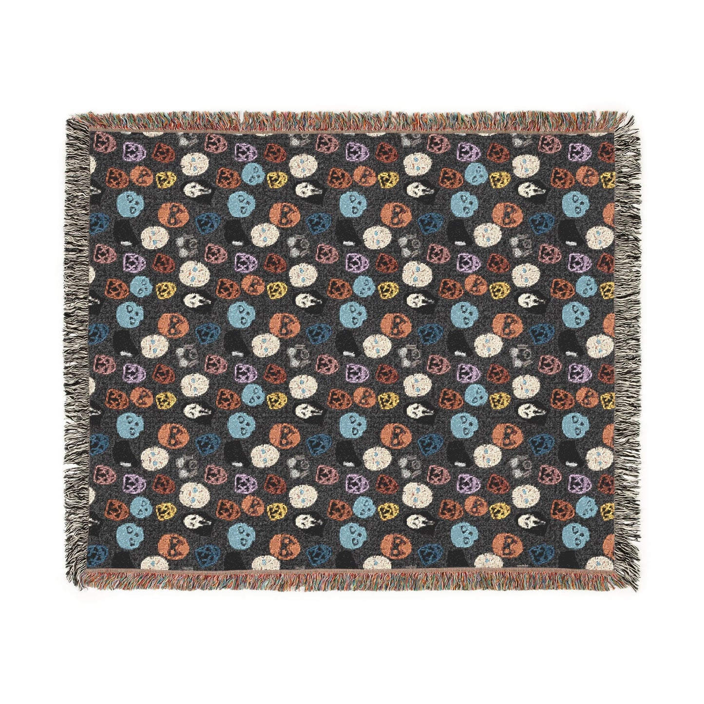 Masked Men Woven Blanket - Starry Skies Austin