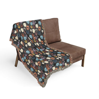 Masked Men Woven Blanket - Starry Skies Austin